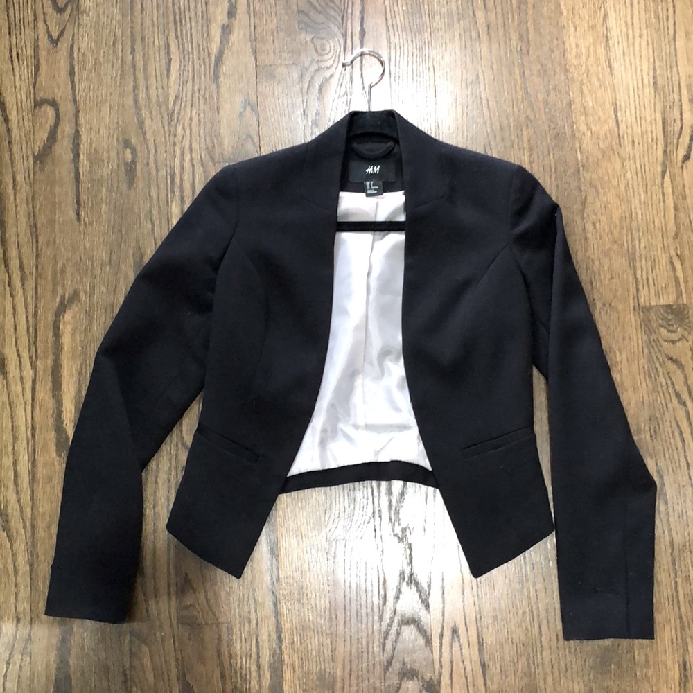 H&M black blazer